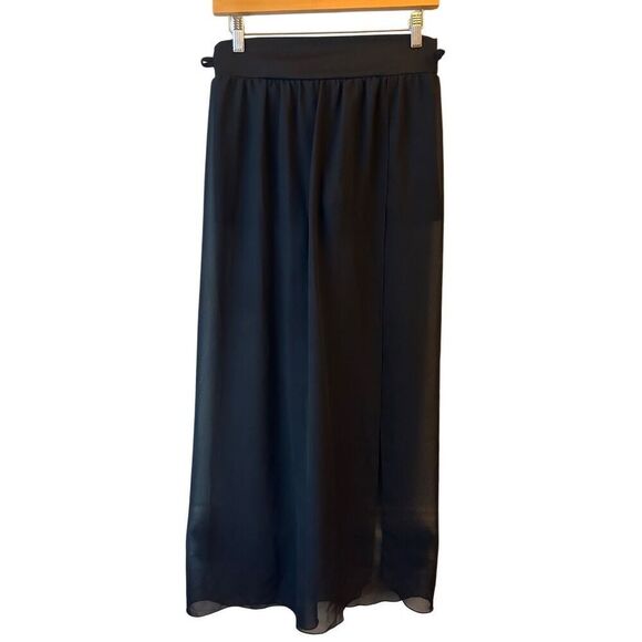 Wet Seal sheer wrap slit skirt with built-in shorts Small fairygoth whimsygoth - Picture 2 of 8